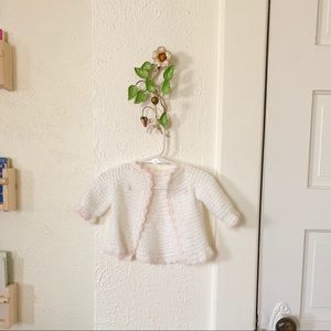 Vintage handmade sweater for baby